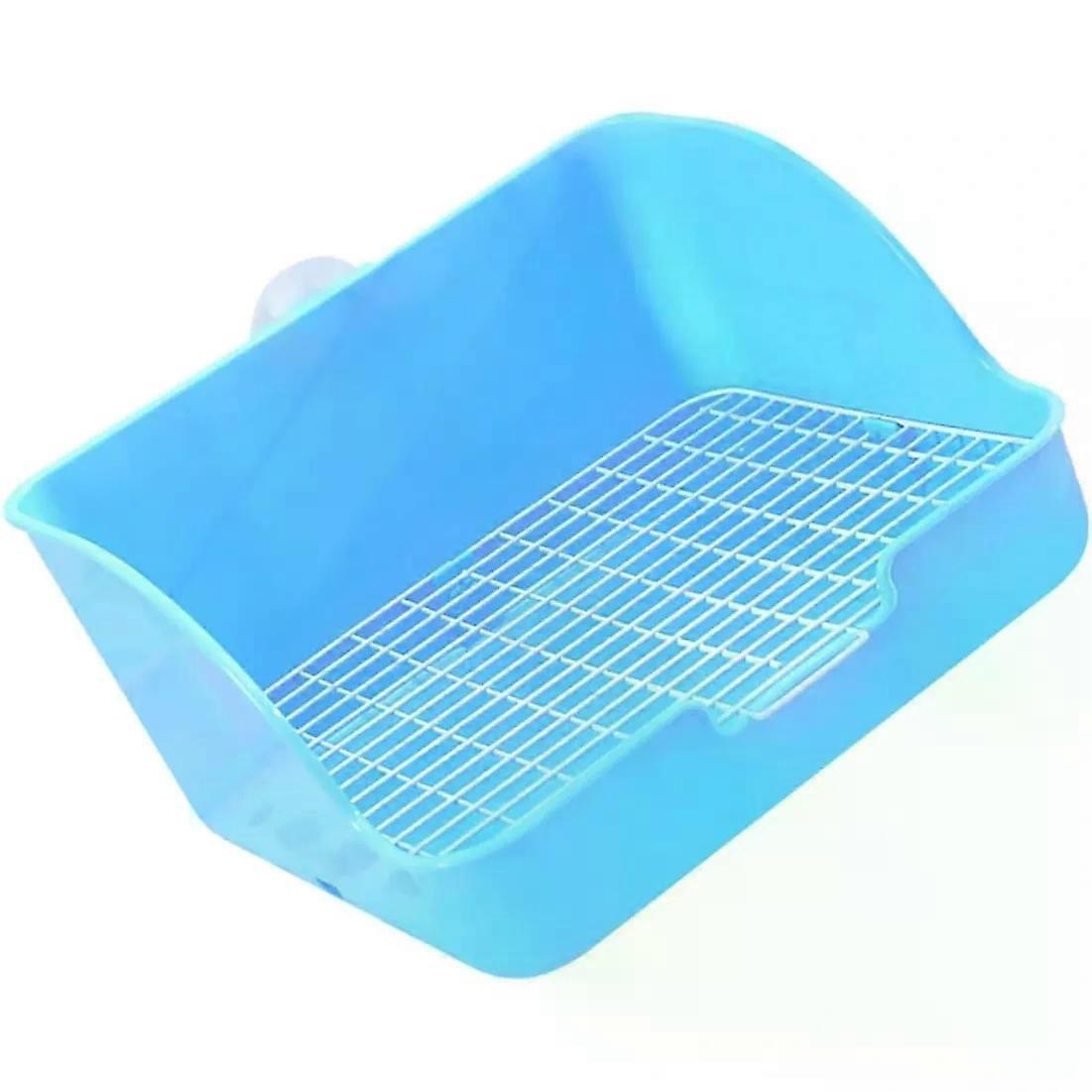 Plastic Bunny Potty with Leak Proof Filtering Base for Rabbits