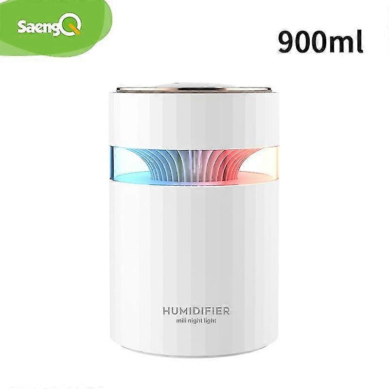 USB 900ml Quiet Humidifier Diffuser