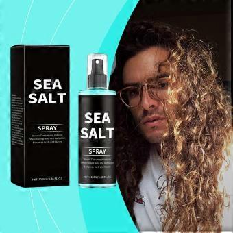 2025 Sea Salt Curl Styling Elastic Hair Spray,Non-Sticky Beach Waves for Lazy Curls Refreshing Hair Spray,Sea Salt Curling Spray