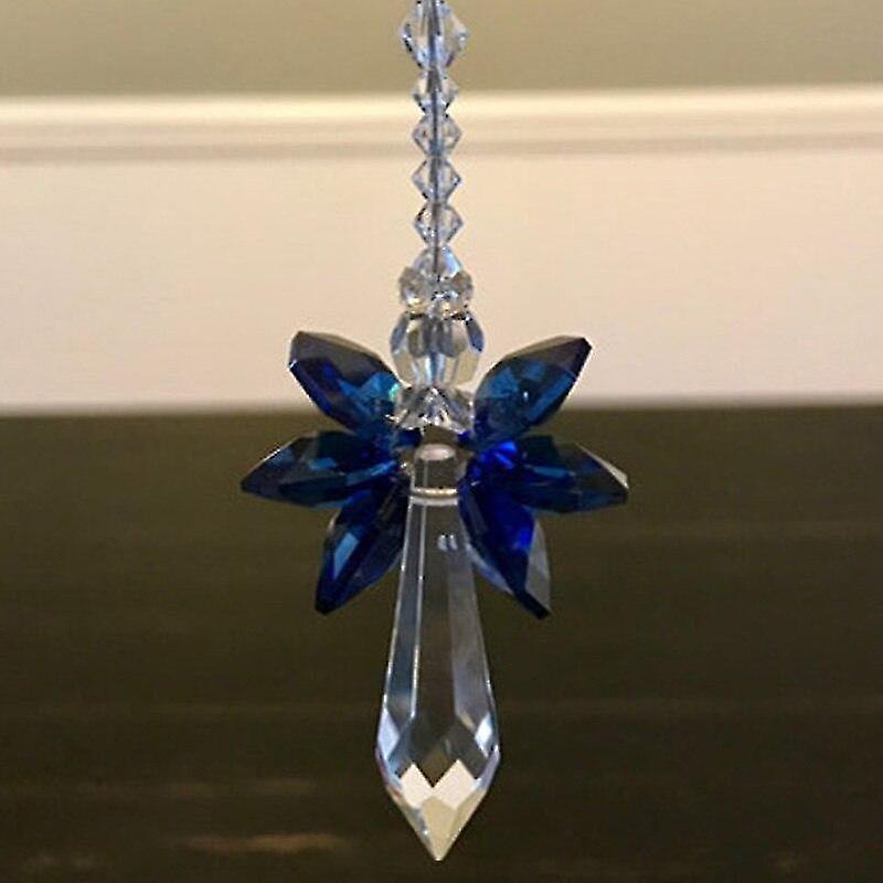 Tęczowy Anioł Stróż Kryształ Suncatcher