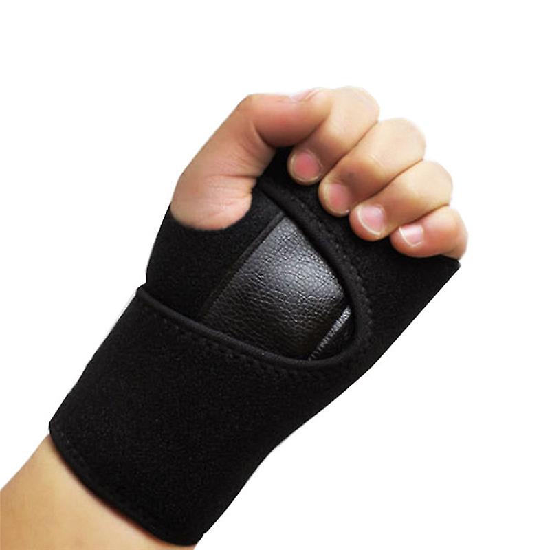 Useful Splint Sprains Arthritis Band Belt Carpal Tunnel Hand Wrist Support Brace Wrist Guard Band Brace Support Fitness Support-left