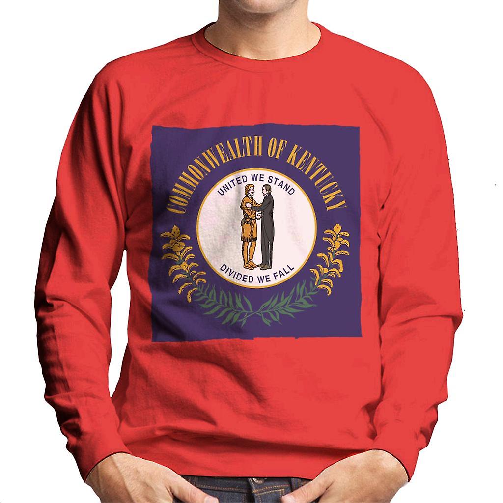 Kentucky State Flag Men's Sweatshirt