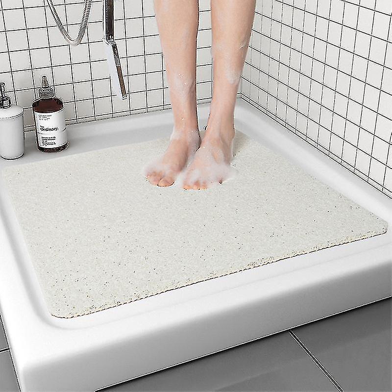 バスルーム滑り止めマットシャワールームバスステップフットマットシルクサークルトイレトイレ防水フロアマット