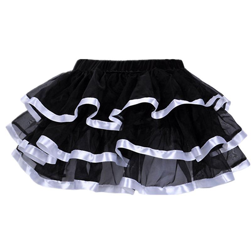Elastic Petticoat Gothic Women Skirt Petticoat Burlesque Mesh Sexy Micro Mini Tutu Skirt Ladies Performance Steampunk Skirts