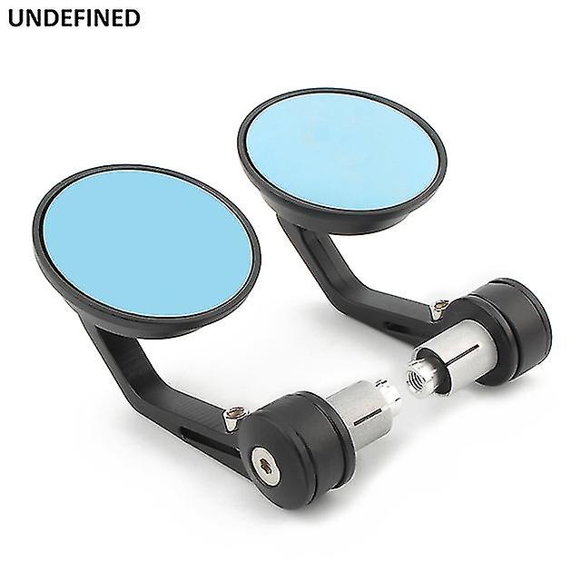 1 25mm Bar End Cycle Round S View Side Bobber Chopper Accessories