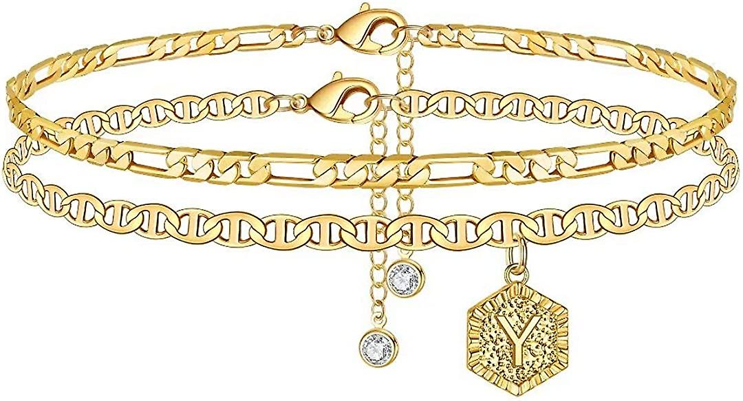 Bracciale Elastico In Acrilico Oro Per Donna - Resina Lucida, Gioiello Rigido Alla Moda - Regalo In Sacchetto Di Velluto