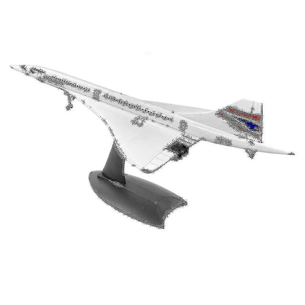 1/200 Concorde Supersonic Passenger Aircraft Air British Airways Model For Static Display Collectio
