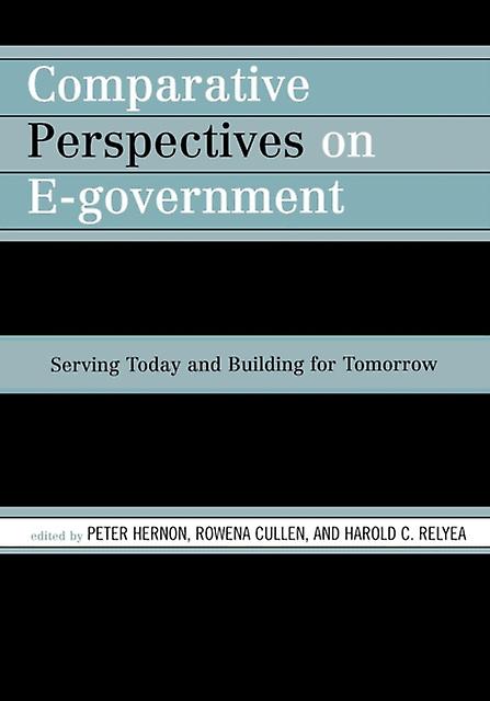 Comparative Perspectives On Egovernment Paperback Book