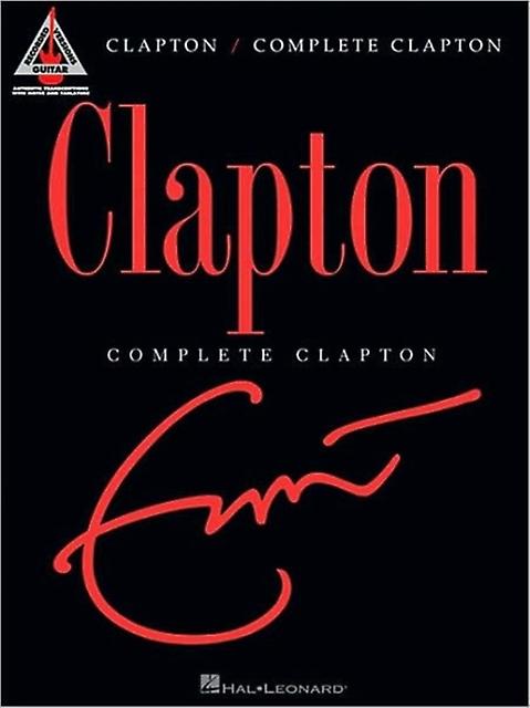 Eric Clapton - Complete Clapton by Hal Leonard Corporation Book Book