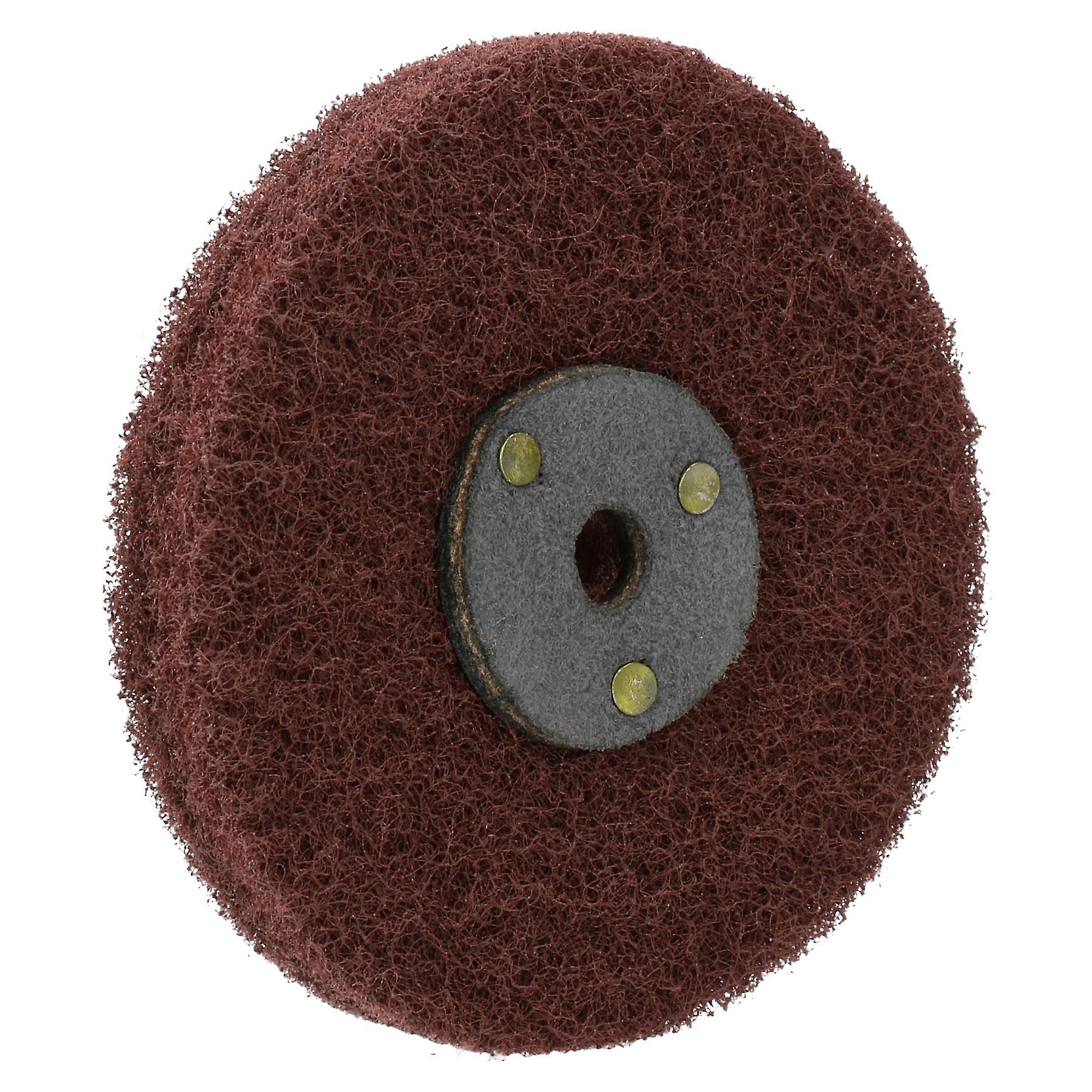 Fine Abrasive Scotch Mop Rust Paint Removal Remover Polishing  4" x 2 Row