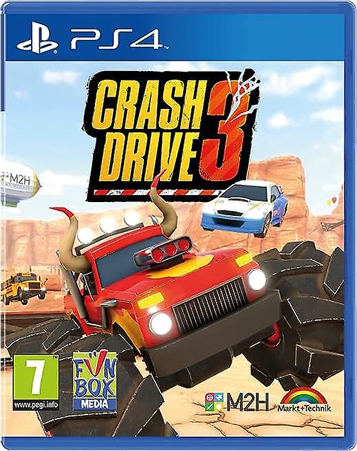 Funbox MediaCrash Drive 3 (PS4) - New & Sealed