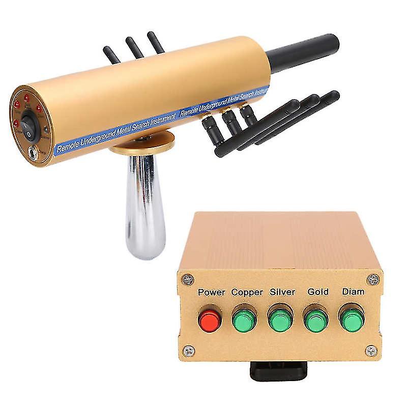 Ask Handheld Long Range Gold Metal Detector Gems Diamonds Finder Detection Tool With 6 Antennas