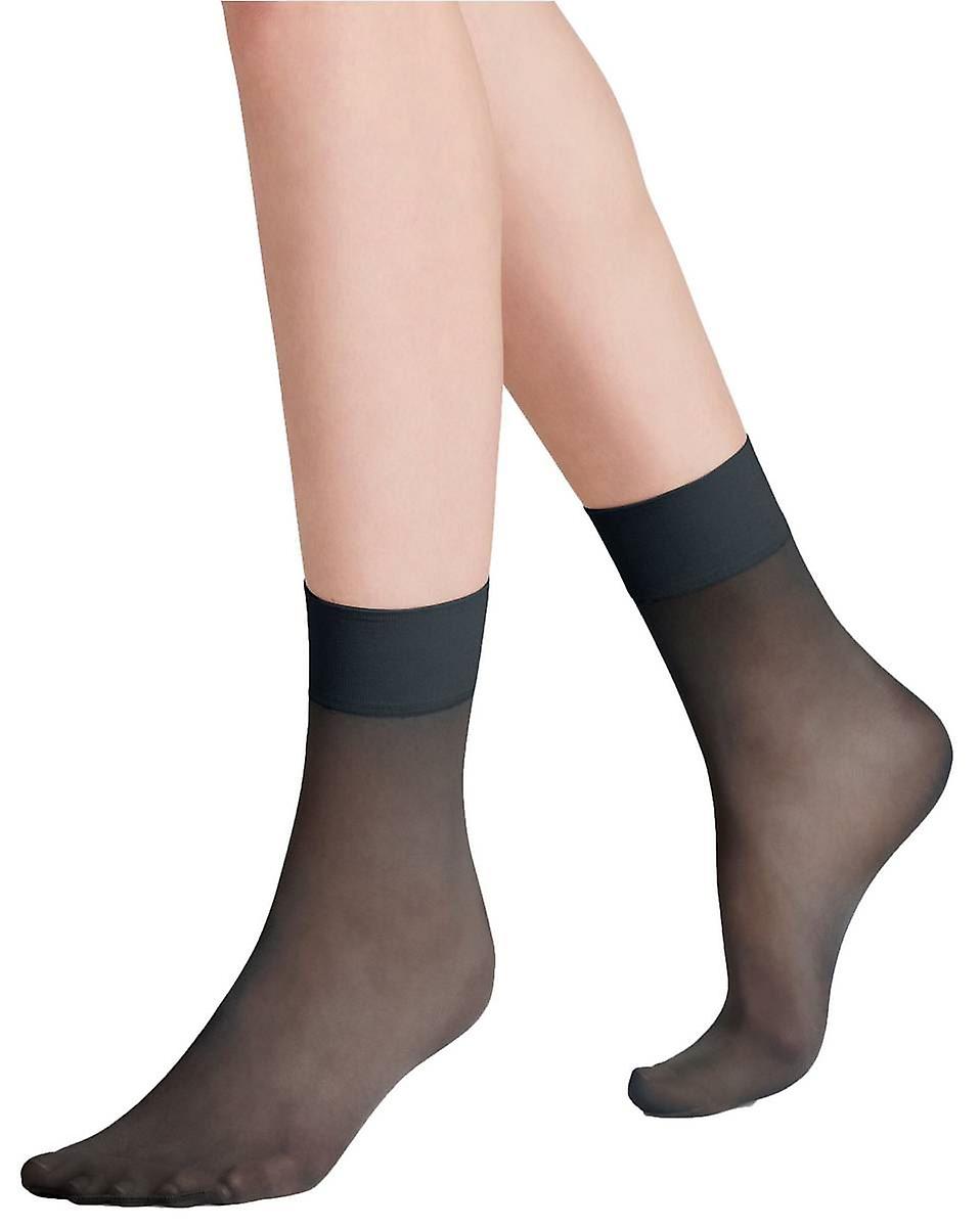 Falke Pure Matt 20 Denier Anklet Tights - Graphite Grey