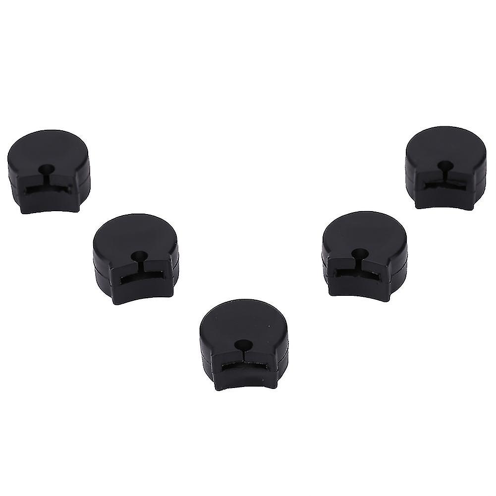 5 Pcs Comfortable Practical Rubber Clarinet Thumb Rest Cushion Protectors Finger Cover