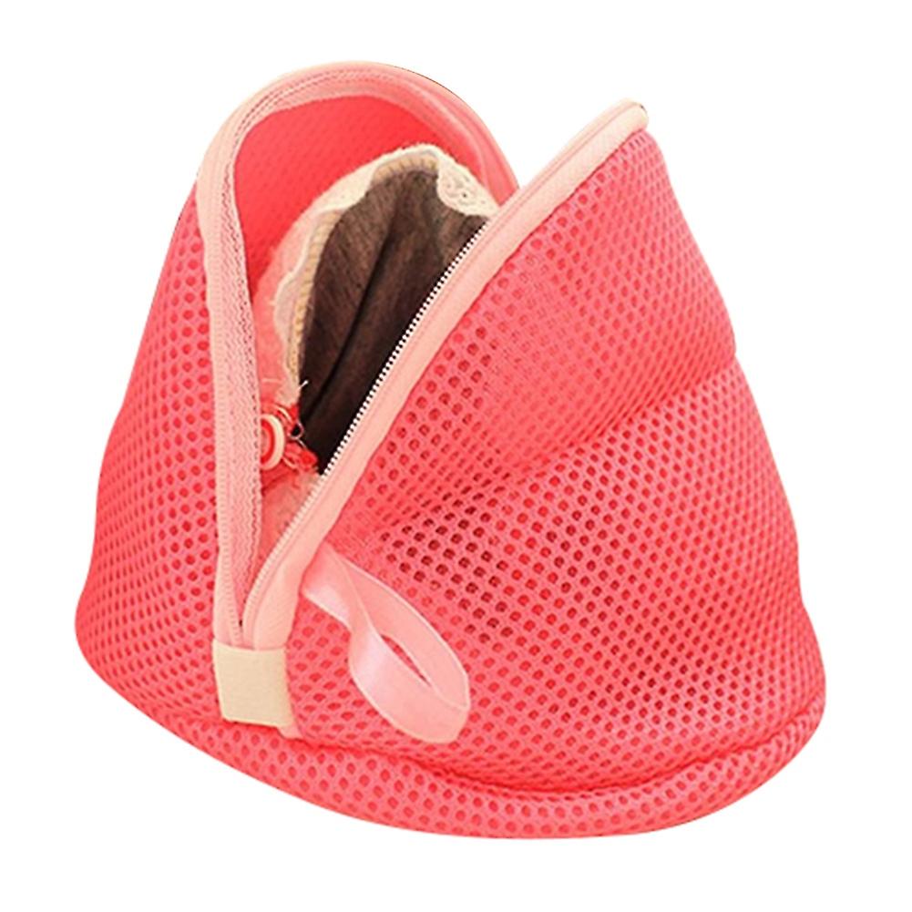Durable Folding Washing Bag Triangle Shape Underwear Bra Protection Laundry Bag