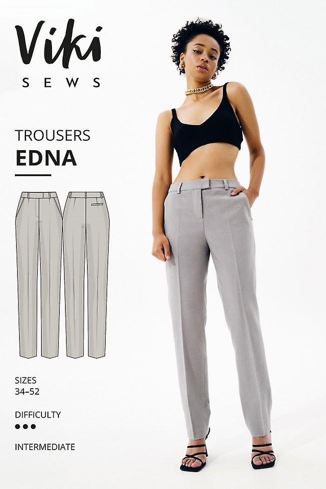 Vikisews Paper Sewing Pattern Edna Trousers