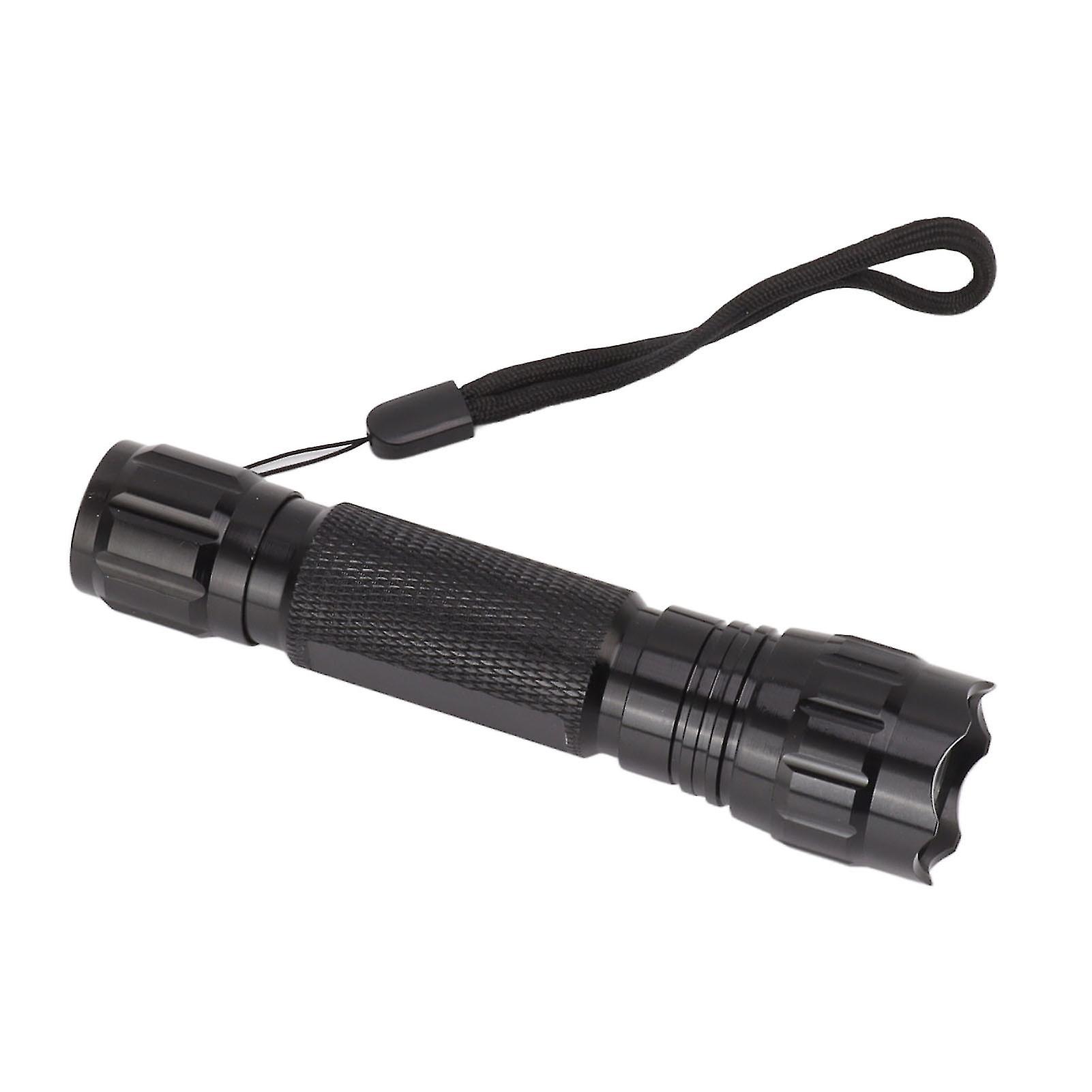 LED Green Light Flash Light Hard Light Aluminium Alloy Tail Key Control Flashlight Torch for Outdoor 