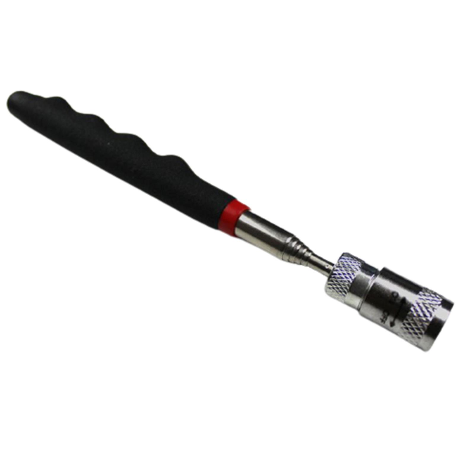 LED Retractable Magnetic Pickup Tool Grip Extendable Long Reach Pen Handy Tool for Picking Up Nuts