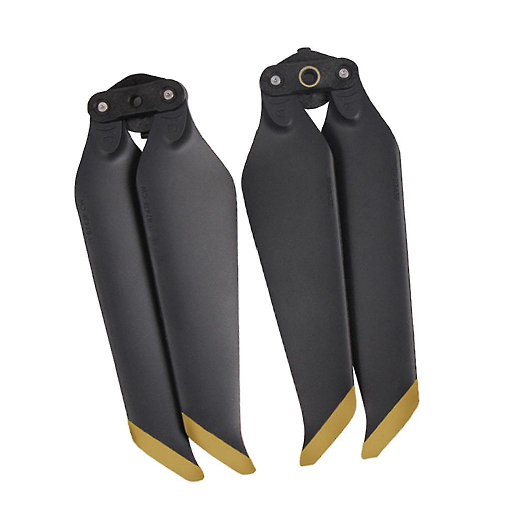 1 Pair Drone Propeller Prop Quick-release for DJI Mavic 2 Pro / Zoom Golden