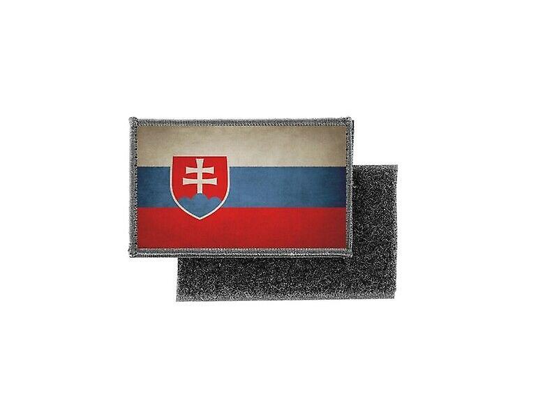 Patch ecusson prints vintage flag badge Slovak Slovakia