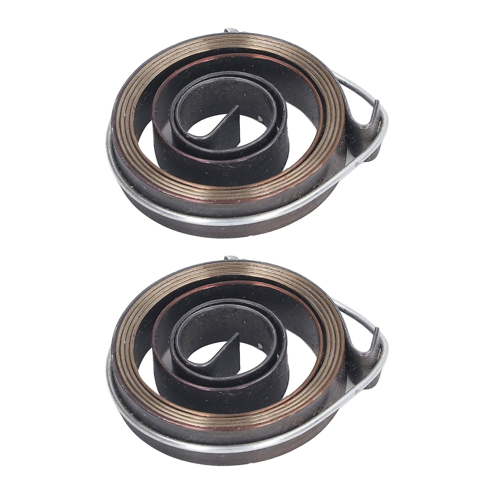 2Pcs Drill Press Spring Quill Feed Return Coil 8mm Width 35mm Outer Diameter for Lathe Bench Drills