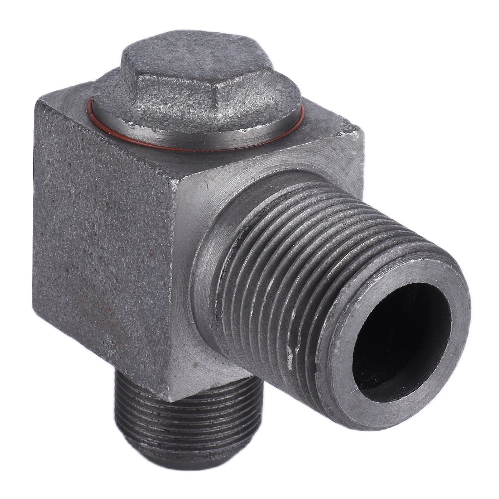 Ouitble Air Compressor Iron Check Valve Air Compressor Check Valve, Cast Iron One Way Check Valve for Air Compressor, Accessories Included
