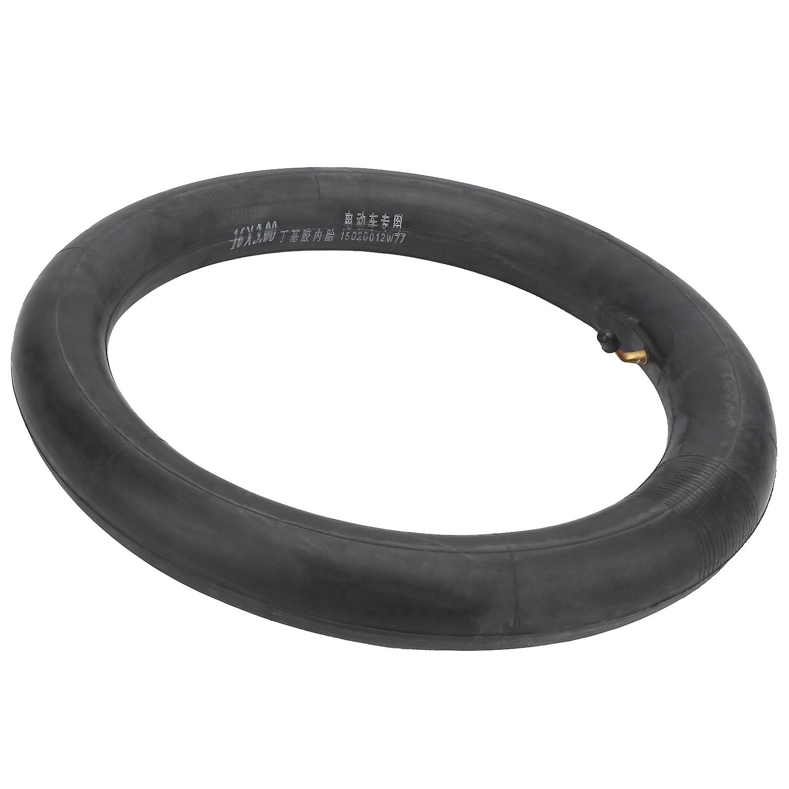 16x3.0Inner Tube 16x3.0 Electric Bicycle Inner Tube with Bent Angle Valve Thicken Butyl Rubber Inner Tubes