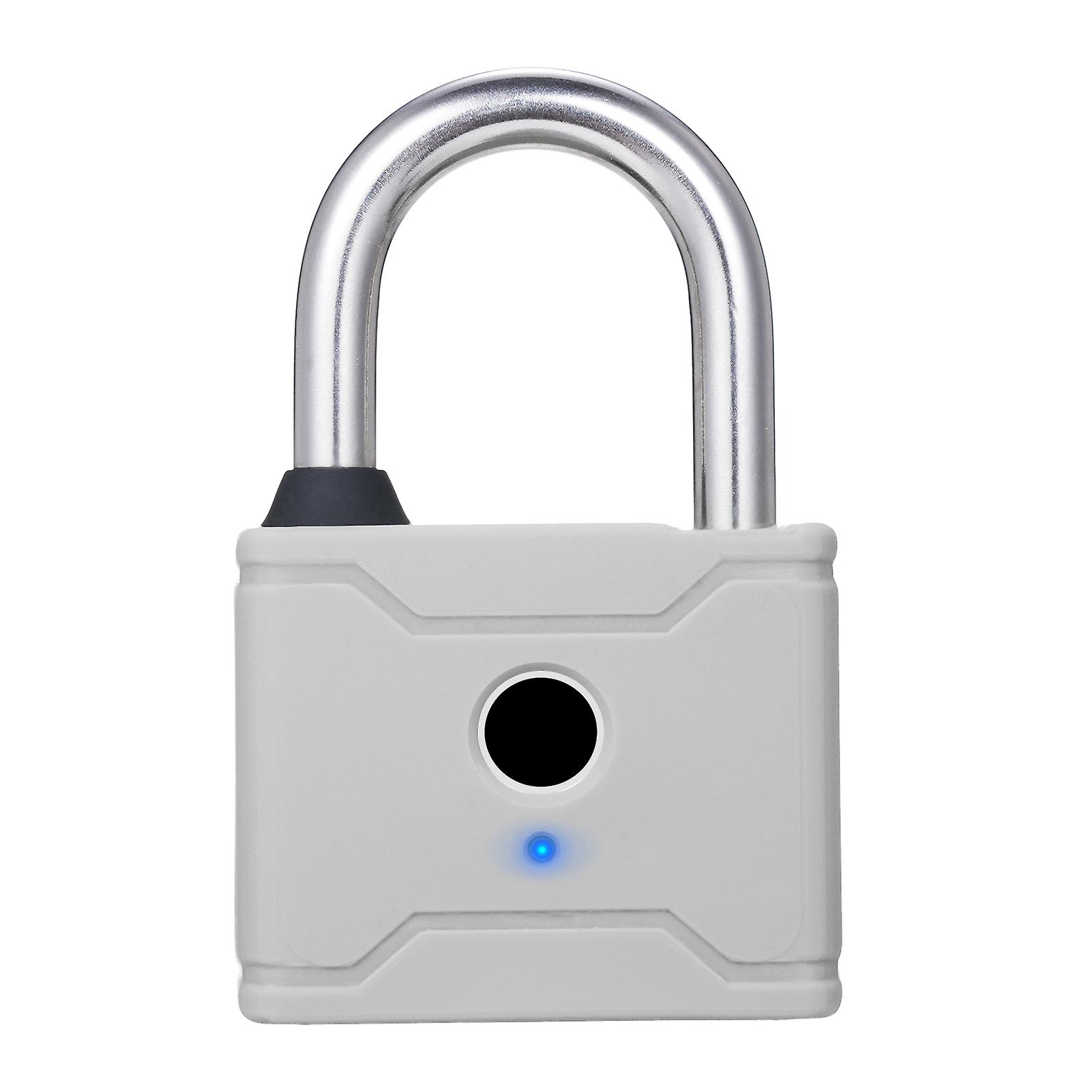 T1006d Smart Fingerprint Padlock Rechargeable Keyless