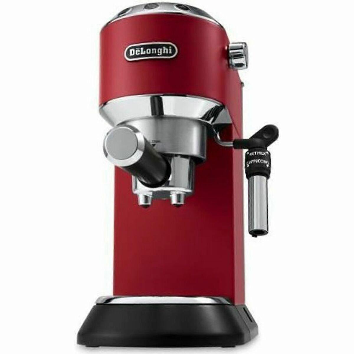 Cafetière met Zuiger DeLonghi 0132106169 RVS Rood 1 L