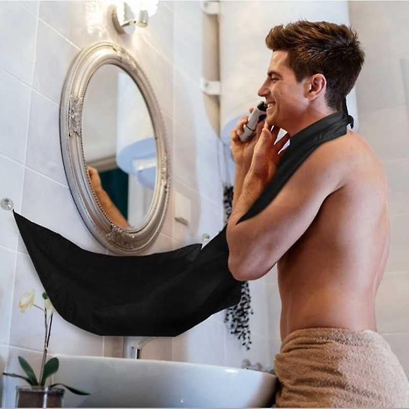 Men's bathroom aprons, men's aprons, shaving aprons and beard, waterproof floral cloth cleansers