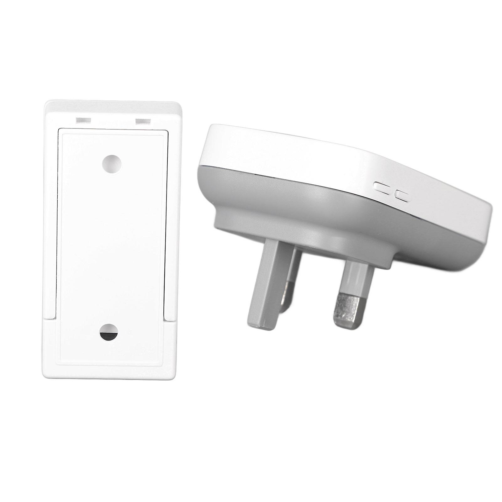 Self Powered Door Bell with Receiver Automatic Ringing Push Button Wireless Doorbell