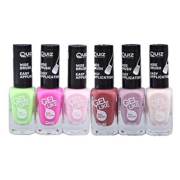 6pcs Nagellack, Nagellack - Set -