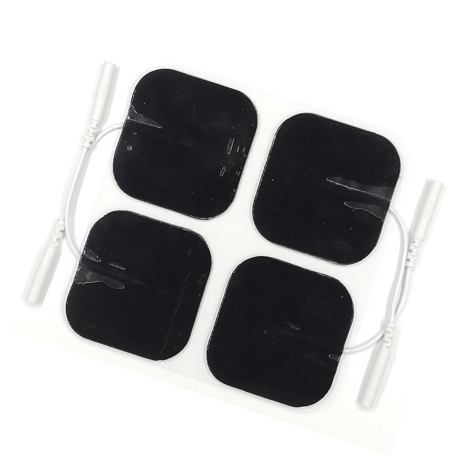 36pcs Electrode Pad Reusable Strong Stickiness Rectangular Replacement Electrode Pad for TENS Machine