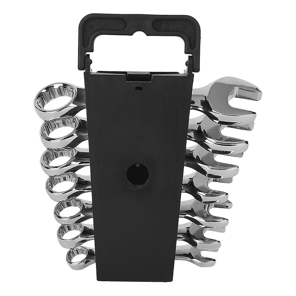 Jeu combiné de 7 clés à cliquet à double usage