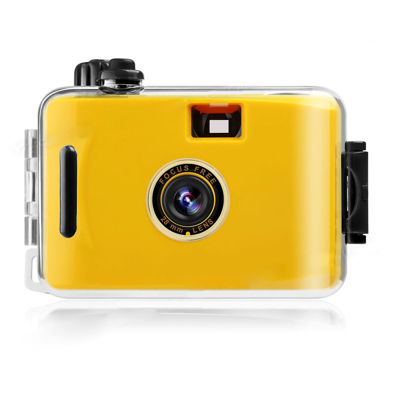 Waterproof Retro Film Camera - Easy Point and Shoot, Vintage Design for Instant Photos