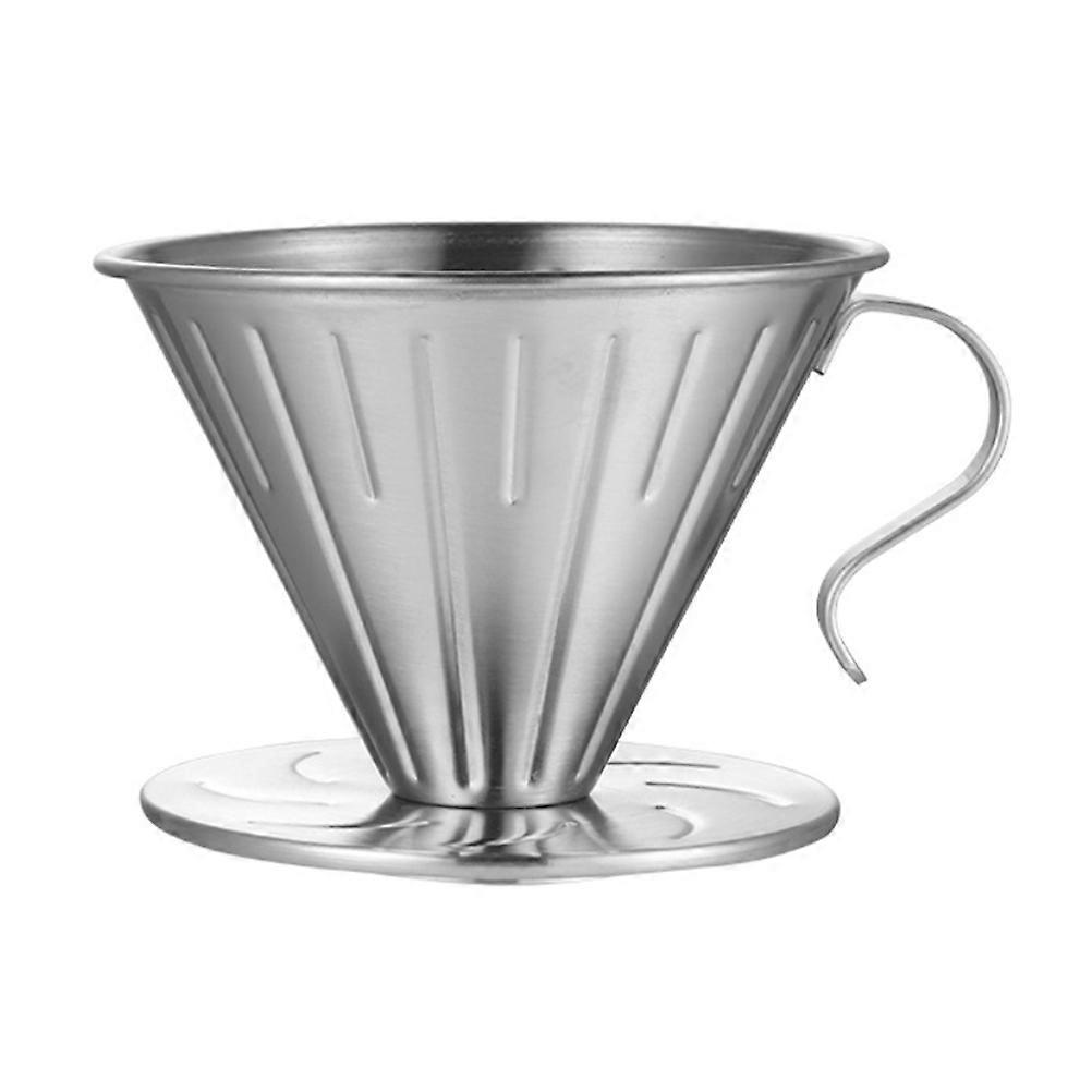 Stainless Steel Reusable Coffee Dripper for Hand Brewing
