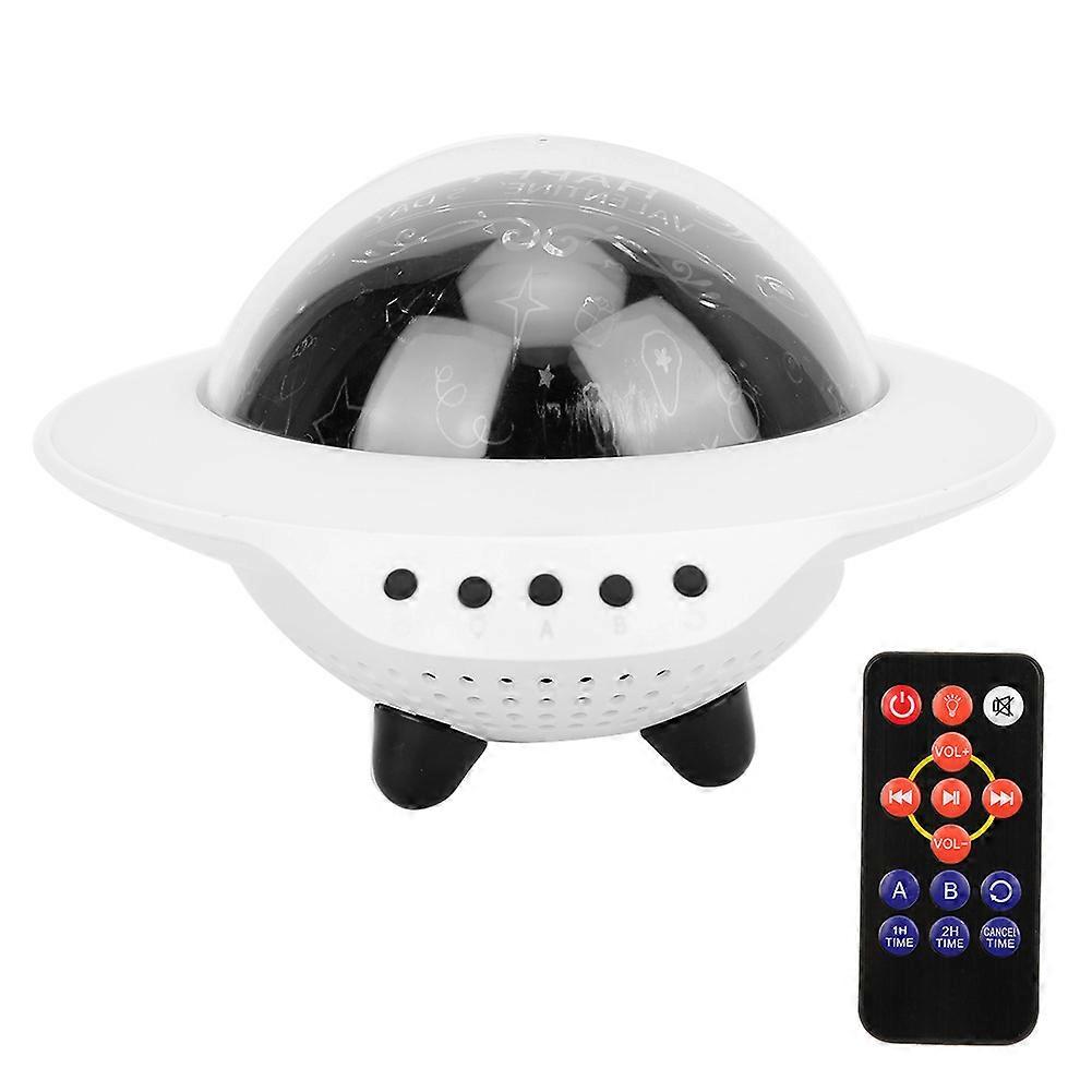 Rotatable Star Sky Projector Lamp Adjustable Nightlight with Bluetooth Music Speaker NO.7698