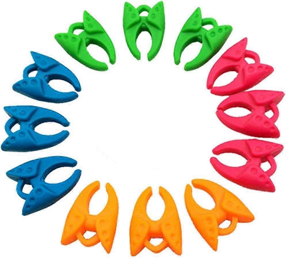 24 pcs Bobbin Holder/Clamps Thread Control Clamp Organizer Holder and No More Thread Getting Tangled (Random Color)   -Yx