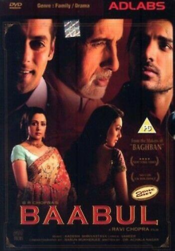 Baabul DVD (2007) cert PG - Região 2
