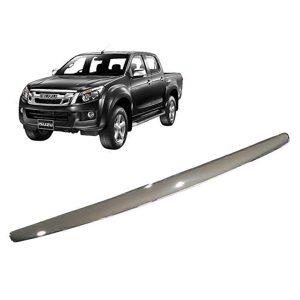 Chrome Abs Car Front Line Bonnet Hood Trim For Isuzu D Max Dmax Mu X 2012 2016 Mouldings Trim