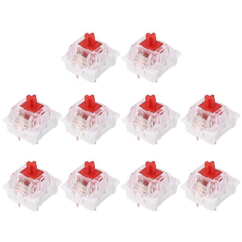 10 Pieces Keyboard Replacement Parts for Cherry MX Gateron Mechanical Keyboard
