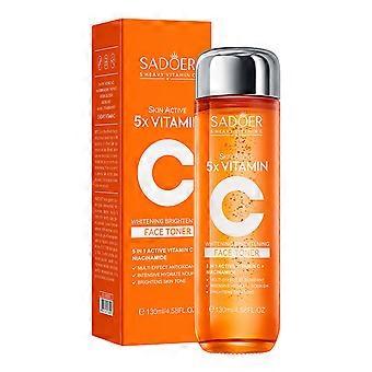 Quintuple Vitamin C Whitening Straffender Feuchtigkeitsspendender Toner Aufhellende Feuchtigkeitslotion 130ml