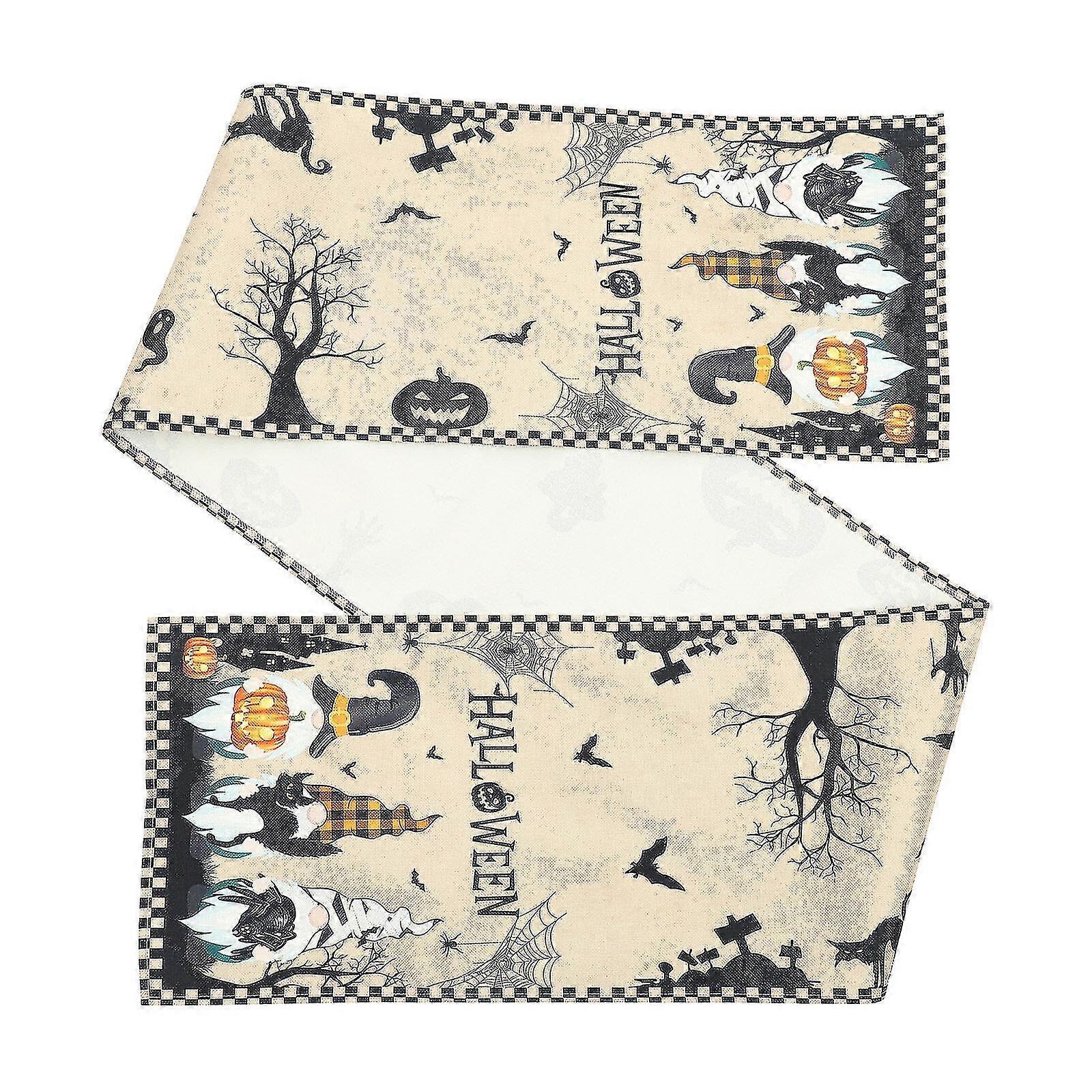 Halloween Table Cloth Halloween Table Runner Halloween Table Decor Long Table Runner