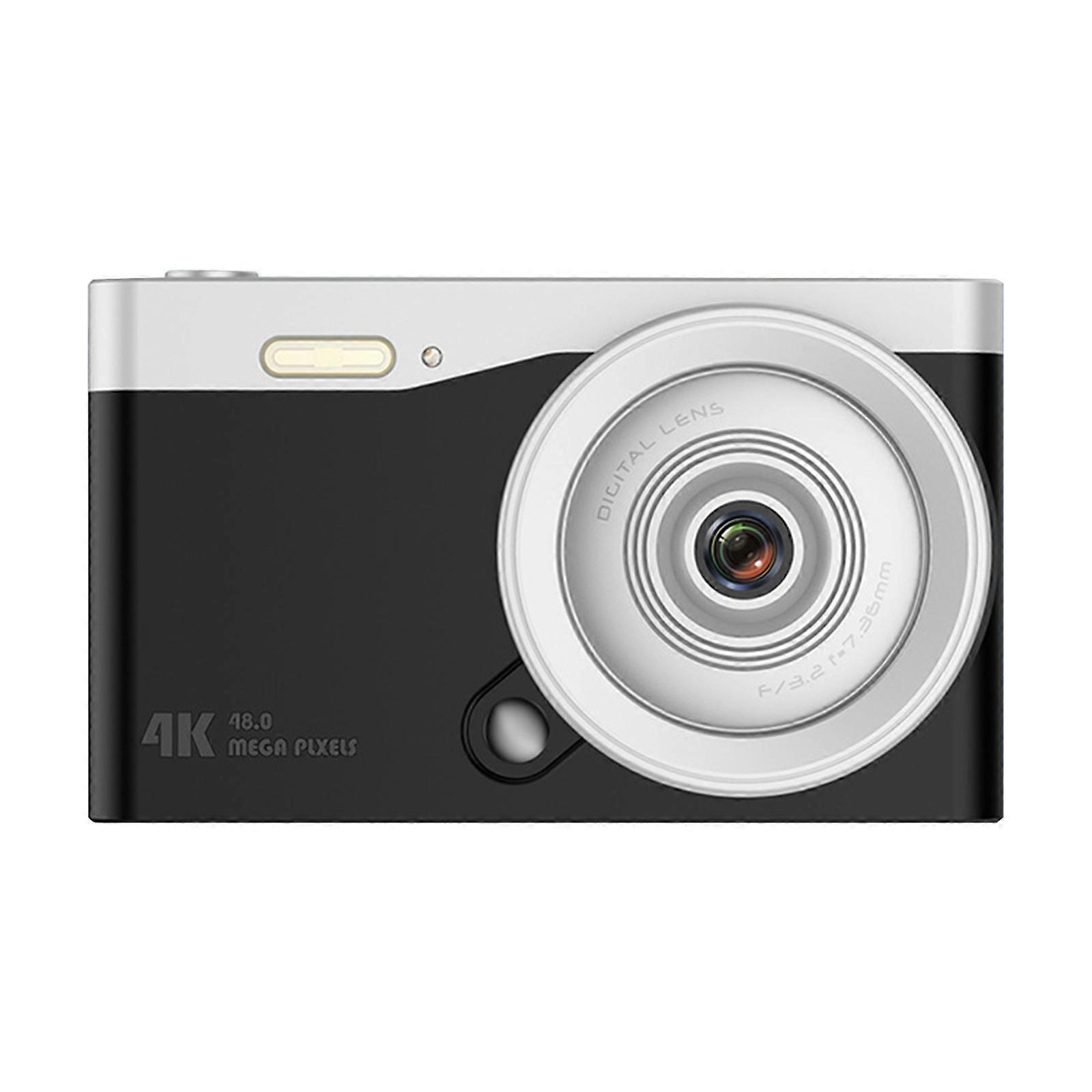 デジタルカメラ1080P HD写真は最大48MPの電子安定化をサポートします16XデジタルCCD学生ポータブルカメラ