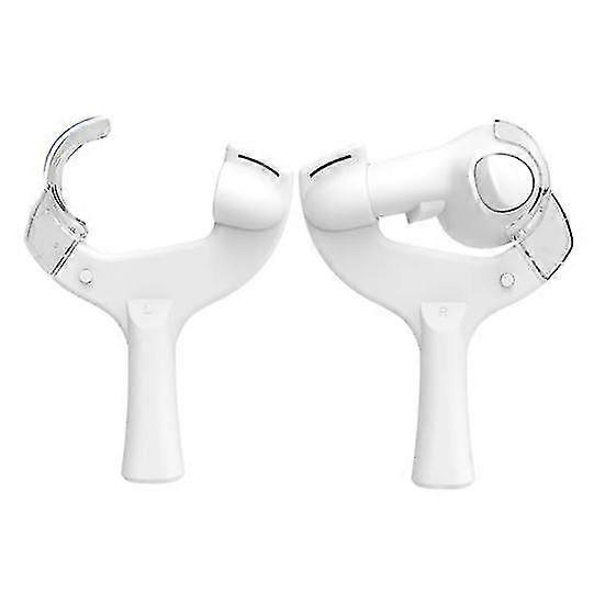 1 Pair Enhanced Table Tennis Paddle Grip Handle Ergonomic Design Table Tennis Adaptor VR Game Experience for Quest 3