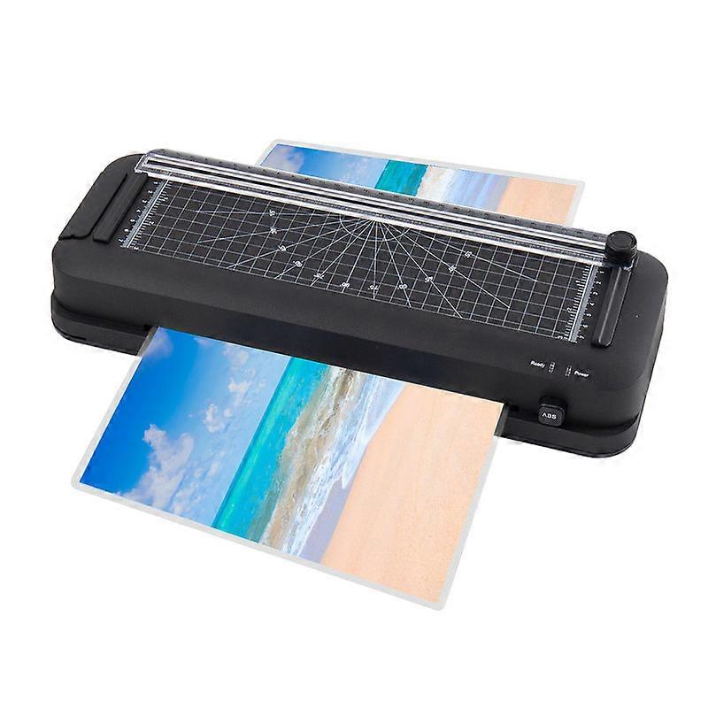 A4 Hine Thermal Desktop With Laminating Punching Cutting Function Automatic Laminator Paper Trimmer