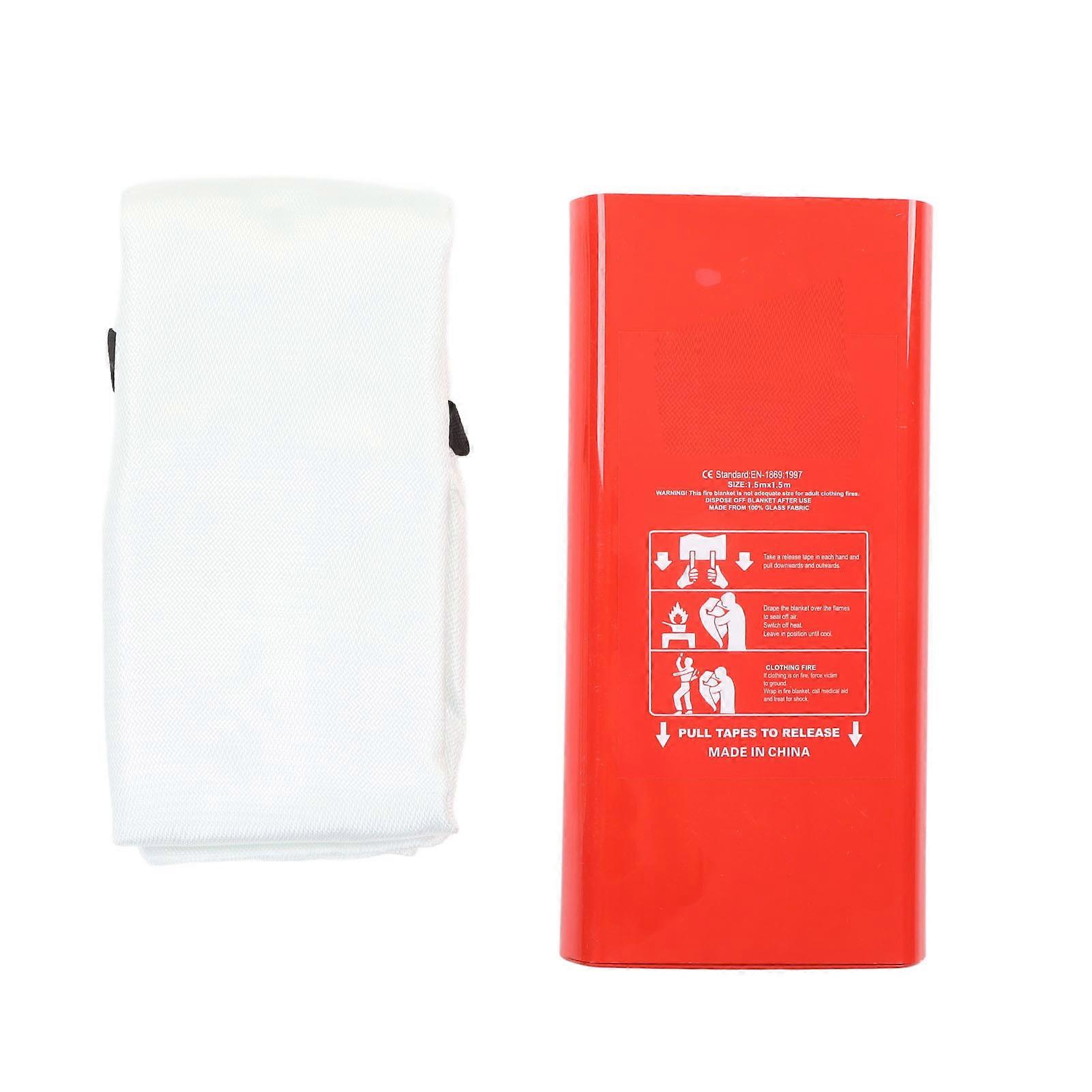 ファイヤーブランケットグラスファイバー耐火性550消火器サープレッションブランケット緊急用YEMAA