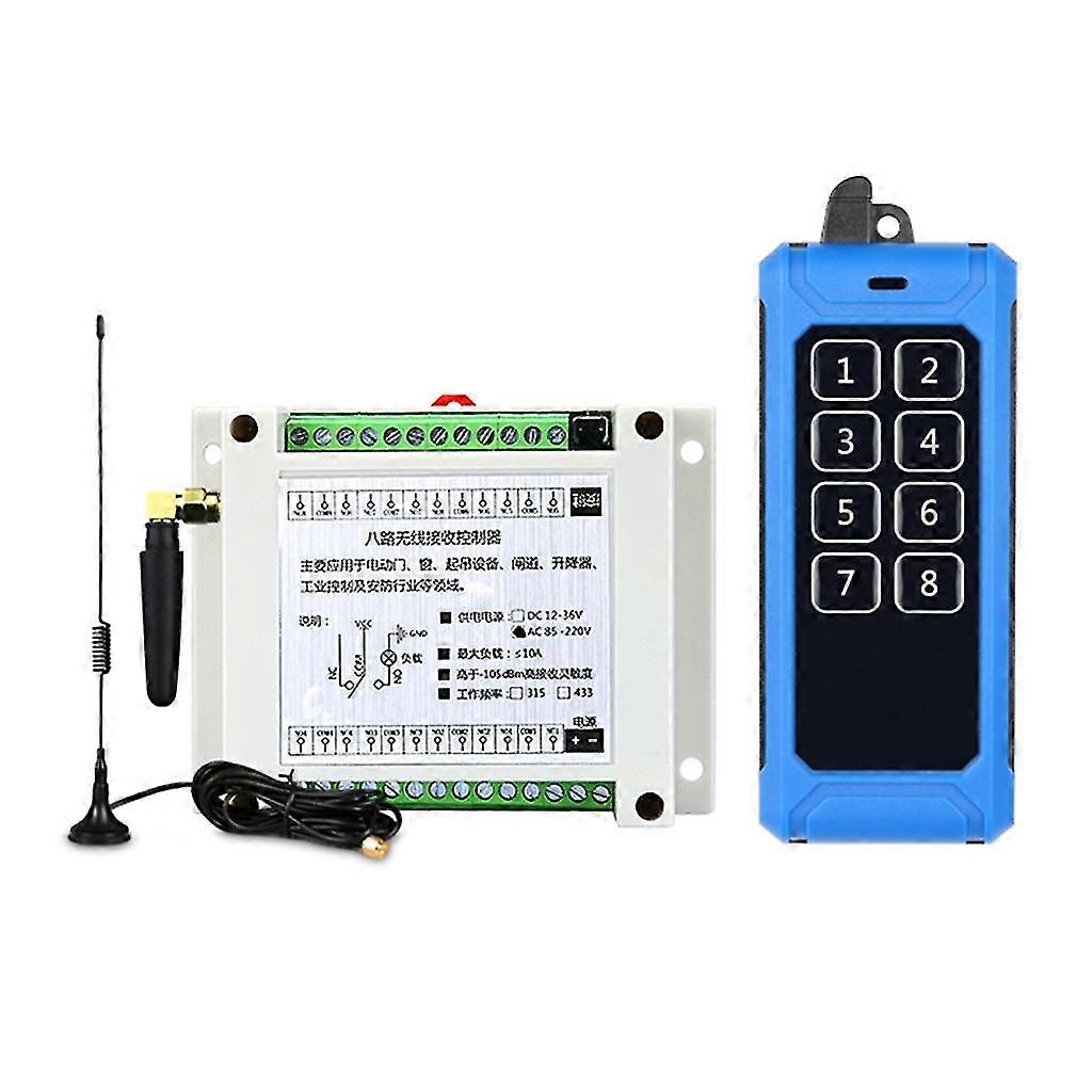 Wireless Remote Control Switch Dc 5v-260v 8ch Relay Receiver Module 8 Channel-Yvan