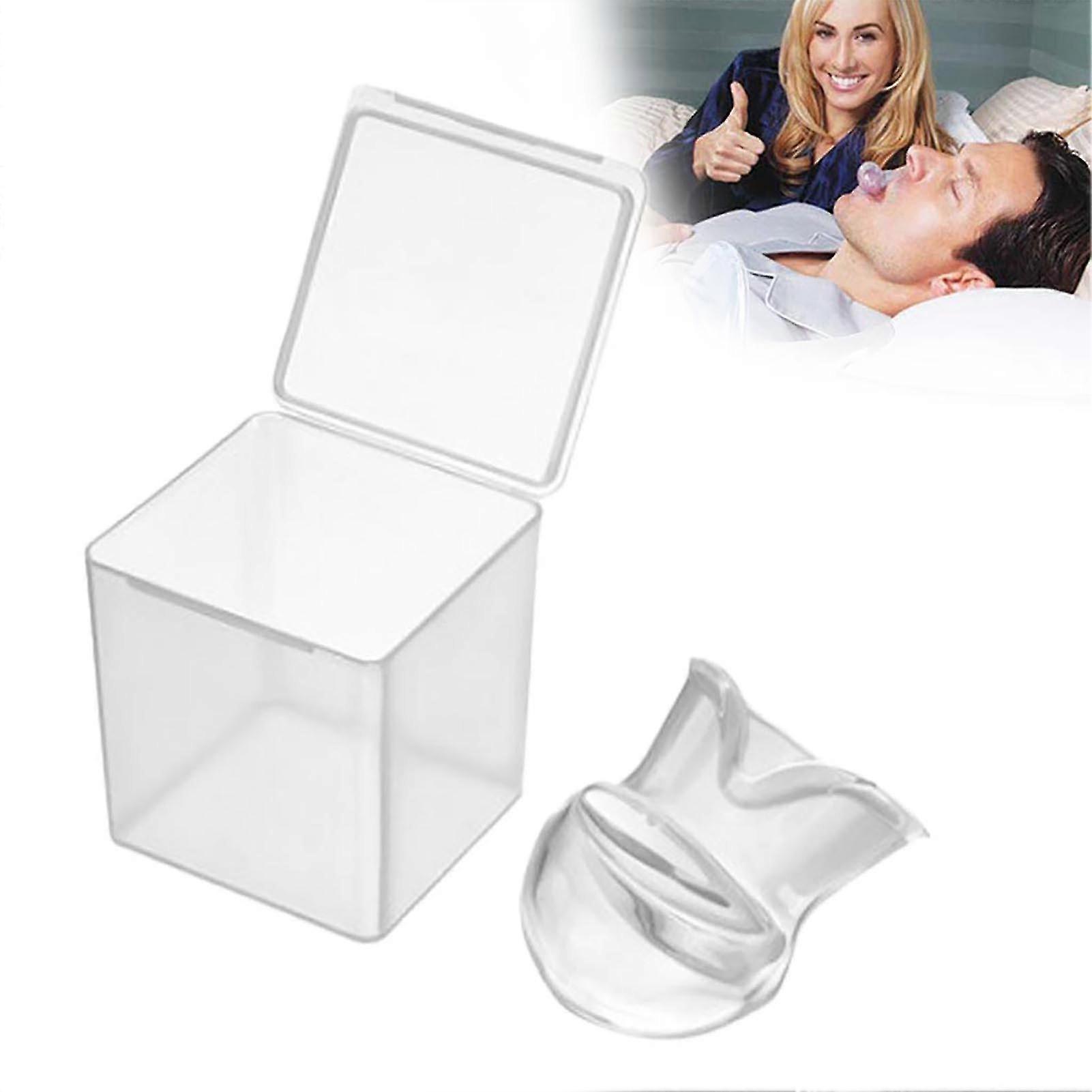 Anti-snoring Tongue Retainer Snoring Solution Night Time Better Breathing Night Guard Aid For Bruxism And Stop Snoring