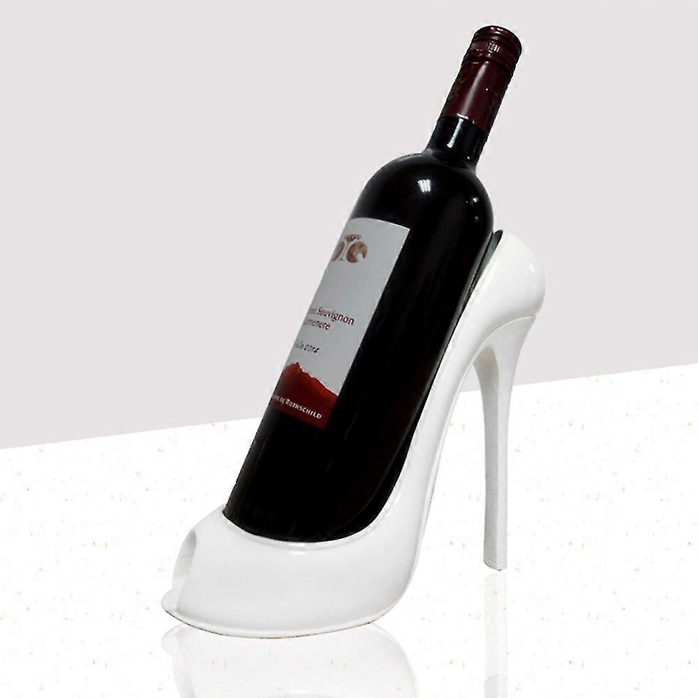 High Heel Shoe Wine Bottle Holder Stylish Wine Rack Gift Basket Accessories Home